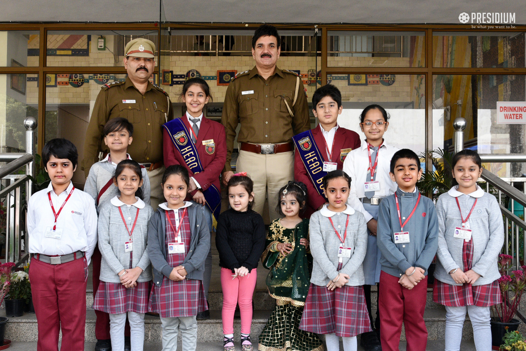 Presidium Punjabi Bagh, PRESIDIANS VISIT LOCAL POLICE STATION TO CELEBRATE APPRECIATION DAY